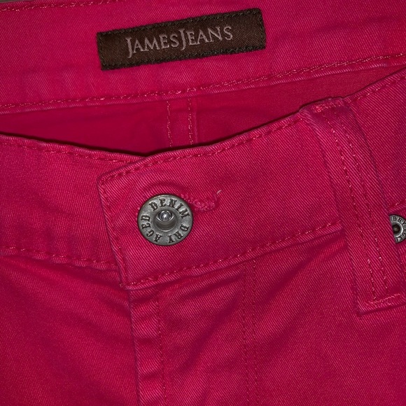 James Jeans Hot Pink Twiggy Super Skinny Jeans - Picture 4 of 5